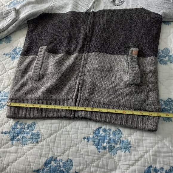 Buffalo David Bitton Lined Sweater with Hood - NWOT - Picture 9 of 13